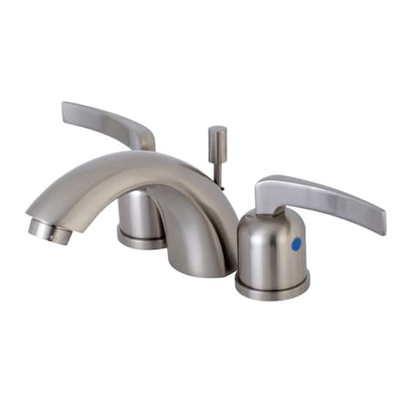 Kingston Brass KB8958EFL Mini-Widespread Bathroom Faucet, Brushed Nickel KB8958EFL